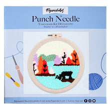 Carica l&#39;immagine nel visualizzatore di Gallery, Punch Needle Kit Renna sul lago