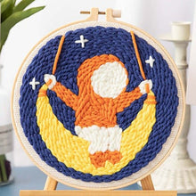 Carica l&#39;immagine nel visualizzatore di Gallery, Punch Needle Altalena fra le stelle