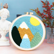 Carica l&#39;immagine nel visualizzatore di Gallery, Punch Needle Kit Spolverata di neve