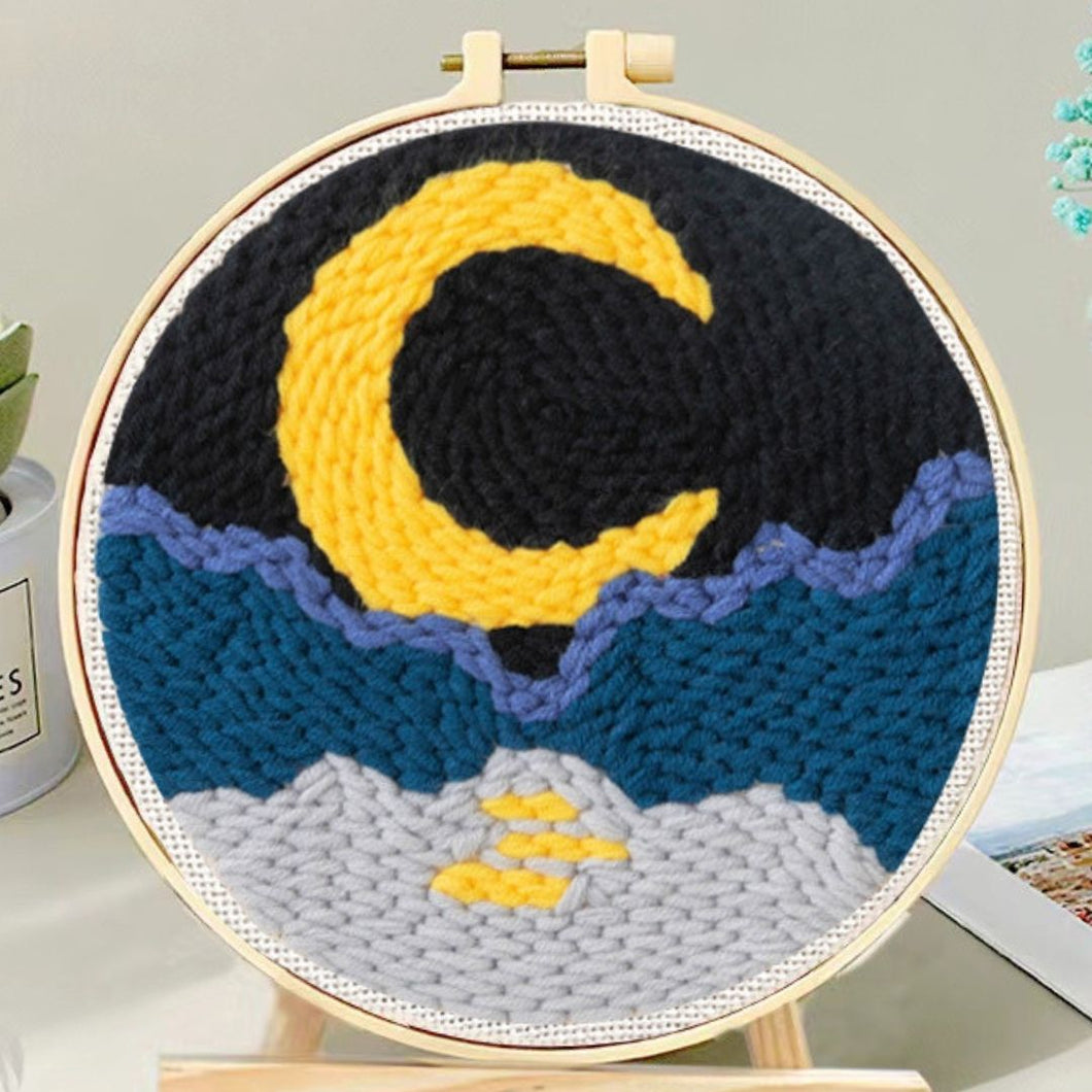 Punch Needle Al chiaro di luna