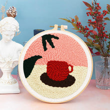 Carica l&#39;immagine nel visualizzatore di Gallery, Punch Needle Kit Cioccolata calda