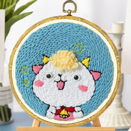 Punch Needle Piccola mucca