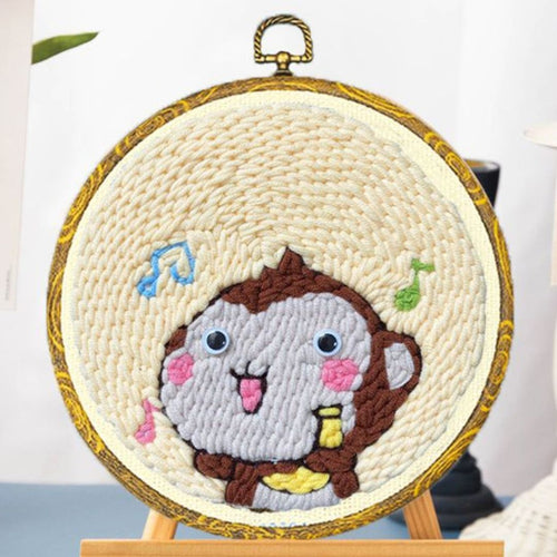 Punch Needle Scimietta