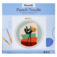 Carica l&#39;immagine nel visualizzatore di Gallery, Punch Needle Kit Composizione floreale 1
