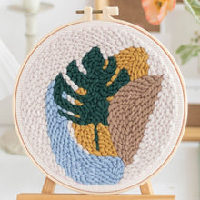 Carica l&#39;immagine nel visualizzatore di Gallery, Punch Needle Composizione floreale 2