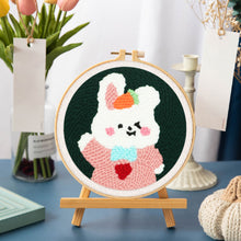 Carica l&#39;immagine nel visualizzatore di Gallery, Punch Needle Kit Piccolo coniglietto