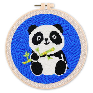 Punch Needle Baby panda