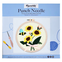 Carica l&#39;immagine nel visualizzatore di Gallery, Punch Needle Kit Ape tra i fiori