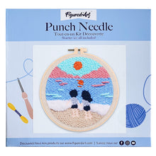 Carica l&#39;immagine nel visualizzatore di Gallery, Punch Needle Kit Coppia in spiaggia