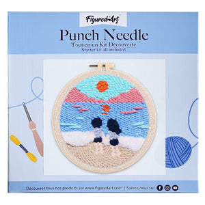 Punch Needle Kit Coppia in spiaggia