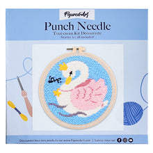 Carica l&#39;immagine nel visualizzatore di Gallery, Punch Needle Kit Bel cigno