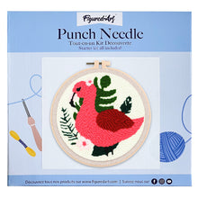 Carica l&#39;immagine nel visualizzatore di Gallery, Punch Needle Kit Fenicottero estivo