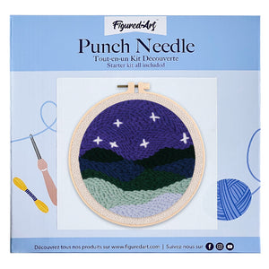 Punch Needle Kit Sotto le stelle