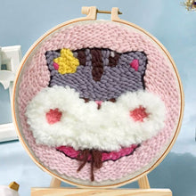 Carica l&#39;immagine nel visualizzatore di Gallery, Punch Needle Gatto pelosino