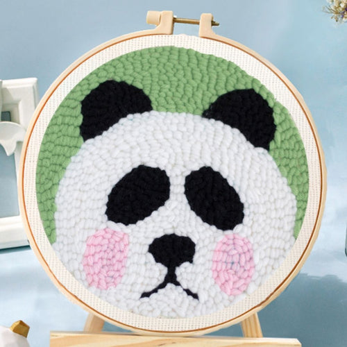 Punch Needle Panda