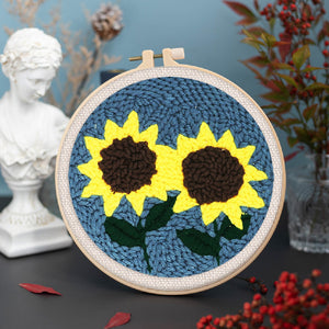 Punch Needle Kit Girasoli