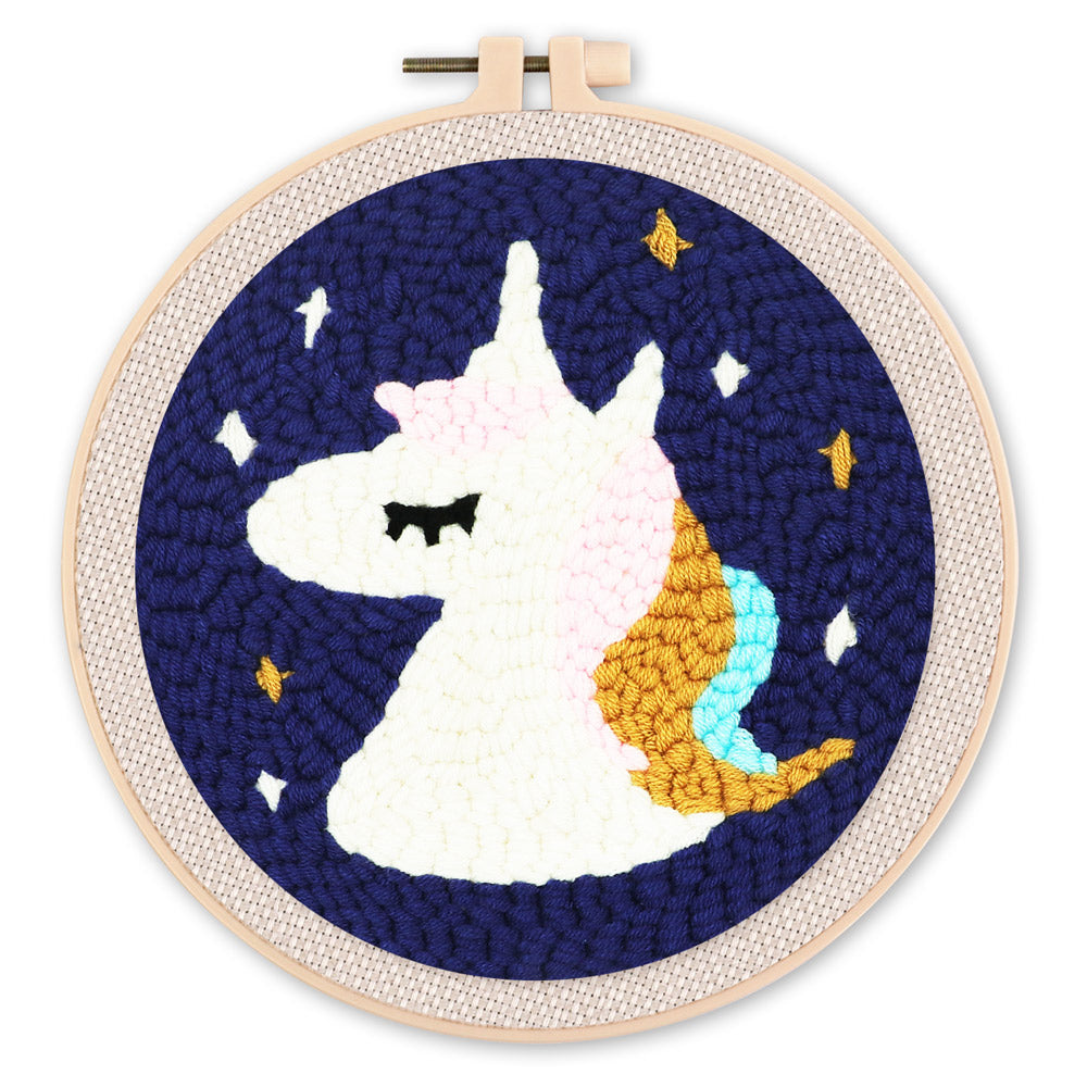 Punch Needle Unicorno
