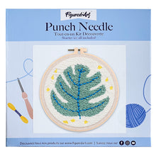 Carica l&#39;immagine nel visualizzatore di Gallery, Punch Needle Kit Foglia verde