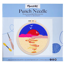 Carica l&#39;immagine nel visualizzatore di Gallery, Punch Needle Kit Sole del deserto