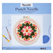 Carica l&#39;immagine nel visualizzatore di Gallery, Punch Needle Kit Corona di fiori