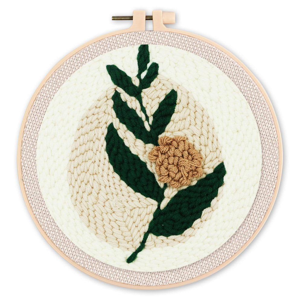 Punch Needle Ramo fiorito
