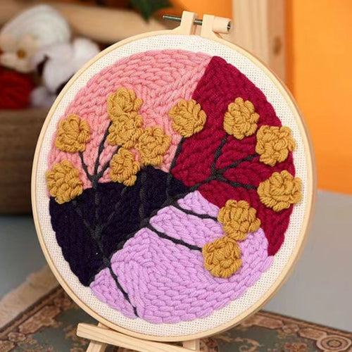 Punch Needle Mimosa