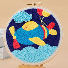 Carica l&#39;immagine nel visualizzatore di Gallery, Punch Needle Aereo colorato