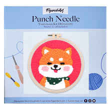 Carica l&#39;immagine nel visualizzatore di Gallery, Punch Needle Kit Cucciolo Shiba