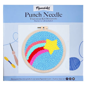 Punch Needle Kit Stella cometa