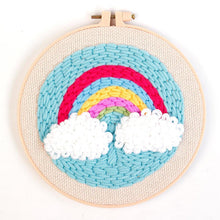 Carica l&#39;immagine nel visualizzatore di Gallery, Punch Needle Arcobaleno luminoso