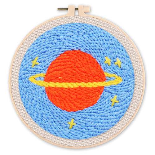 Punch Needle Saturno