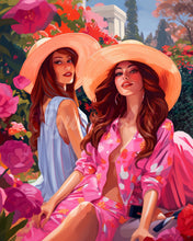 Carica l&#39;immagine nel visualizzatore di Gallery, Diamond Painting - Pink Diva Sisters