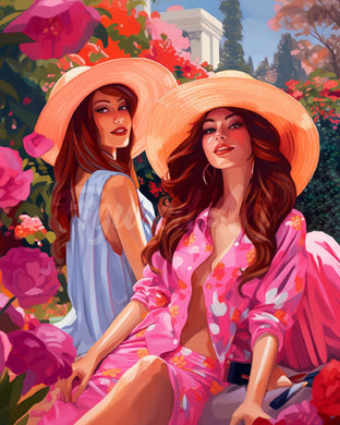 Diamond Painting - Pink Diva Sisters
