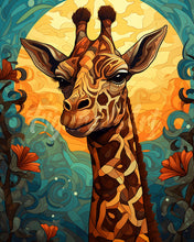 Carica l&#39;immagine nel visualizzatore di Gallery, Diamond Painting - Giraffa Art Deco