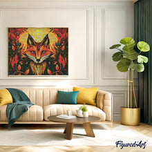 Carica l&#39;immagine nel visualizzatore di Gallery, Diamond Painting - Volpe Art Deco