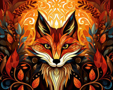 Carica l&#39;immagine nel visualizzatore di Gallery, Diamond Painting - Volpe Art Deco