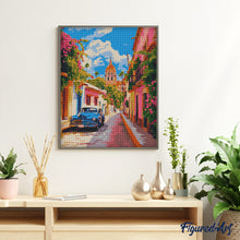 Carica l&#39;immagine nel visualizzatore di Gallery, Diamond Painting - Auto Vintage a Città del Messico