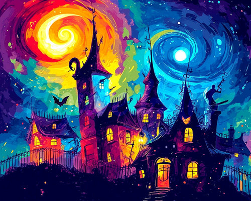 Diamond Painting - Castello Fantasy