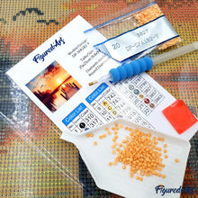 Carica l&#39;immagine nel visualizzatore di Gallery, Mini Diamond Painting 25x25cm Uccellini Azzurri Lucenti