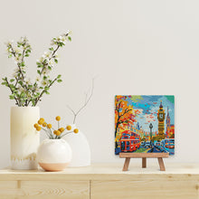 Carica l&#39;immagine nel visualizzatore di Gallery, Mini Diamond Painting 25x25cm Autunno a Londra