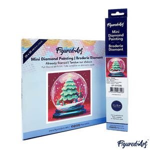 Daisen Art Kit Diamond Painting 5D Fai Da Te – 2 Quadri Con Albero Della Vita, 30x40 Cm, Tela HD E Diamanti Rotondi Lucidi, Set Completo Per Adulti E Bambini, Decorazione Casa Antistress