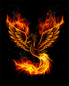 Diamond Painting - Drago di fuoco