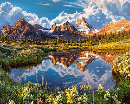 Diamond Painting - Lago Alpino