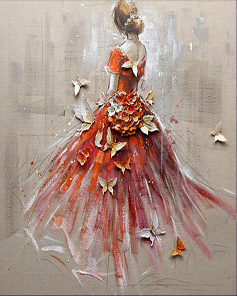 Diamond Painting - Danza con le Farfalle