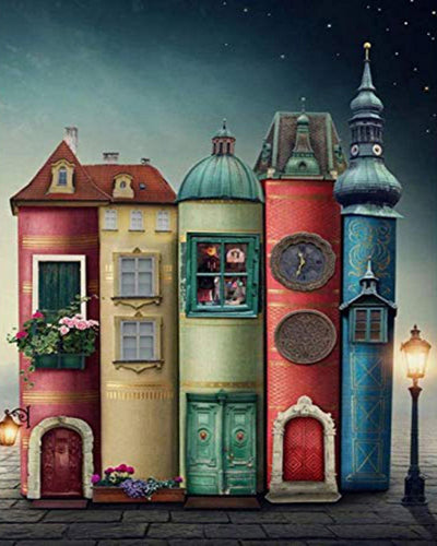 Diamond Painting - Il Quartiere del Libraio