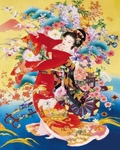 Carica l&#39;immagine nel visualizzatore di Gallery, Diamond Painting - Giapponese nei vestiti tradizionali