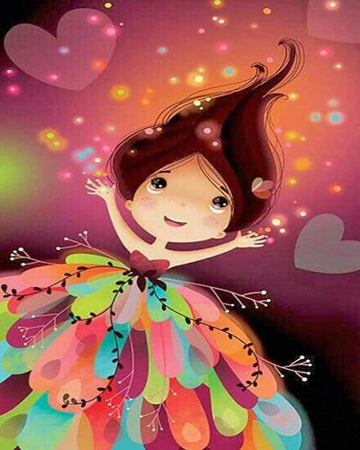 Diamond Painting - Piccola principessa