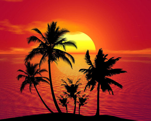Diamond Painting - Palme