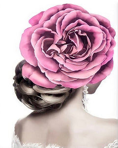 Diamond Painting - Chignon Floreale