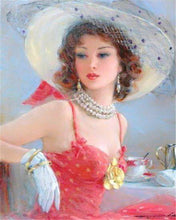 Carica l&#39;immagine nel visualizzatore di Gallery, Diamond Painting - Elegante in Rosso
